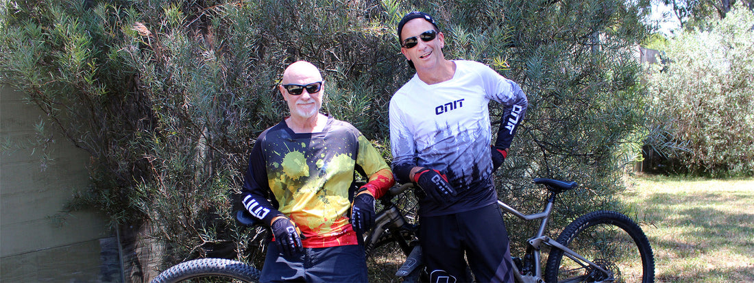 ONIT MTB founders Nick Dobson and Simon Purssey